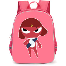 Sgt Frog Kaporal Giroro Backpack School Bag StudentPack - Kaporal Giroro Illustration Art Standing Sticker