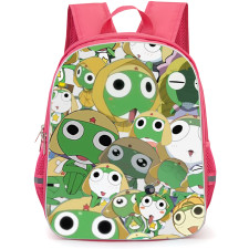 Sgt Frog Sargento Keroro Backpack School Bag StudentPack - Sargento Keroro Collage Illustration Art Poster