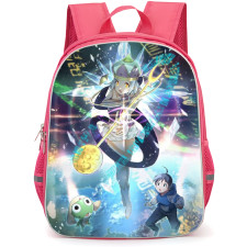 Sgt Frog Backpack School Bag StudentPack - Sgt Frog Angol Mois Fuyuki Hinata And Sargento Keroro Anime Art Poster
