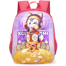 Sgt Frog Backpack School Bag StudentPack - Sgt Frog Recluta Tamama And Alferez Kururu As DJs Poster