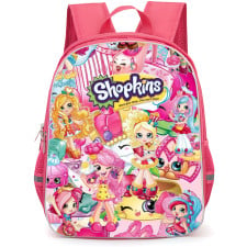 Shopkins Backpack School Bag StudentPack - Characters Happy Collage Series Poster