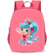 Shopkins Jessicake Backpack School Bag StudentPack - Jessicake Waving Smiling Portrait Sticker