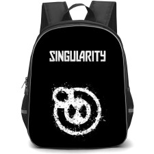 Singularity Backpack School Bag StudentPack - Singularity Logo On Black Background