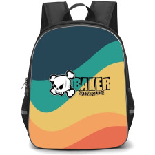Skating Baker Case Backpack StudentPack - Baker Skull Logo