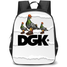 Skating DGK Case Backpack StudentPack - DGK Birds Logo