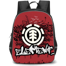 Skating Element Case Backpack StudentPack - Element Logo Graffiti