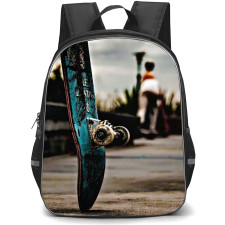Skating Case Backpack StudentPack - Skateboard Blur Background