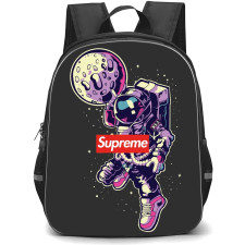 Skating Supreme Case Backpack StudentPack - Supreme Astronaut Illustration