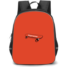 Skating Supreme Case Backpack StudentPack - Supreme Red Skateboard