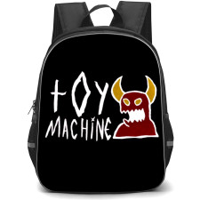 Skating Toy Machine Case Backpack StudentPack - Toy Machine Logo Cartoon Art