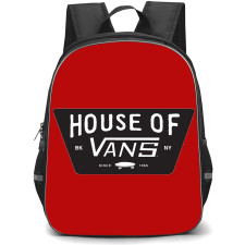Skating Vans Case Backpack StudentPack - Vans House Of Vans Logo Black