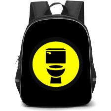 Skibidi Toilet Backpack StudentPack - Skibidi Toilet Team Logo Sticker
