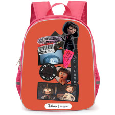 SkinnyDip Disney Pixar Backpack School Bag StudentPack - Disney Pixar x Skinnydip Edna Mode The Incredibles Fashion Collage Poster