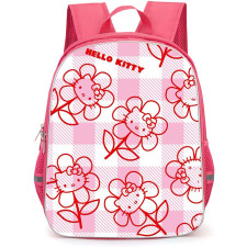 SkinnyDip Hello Kitty Backpack School Bag StudentPack - Hello Kitty x Skinnydip Flower Checkerboard Poster
