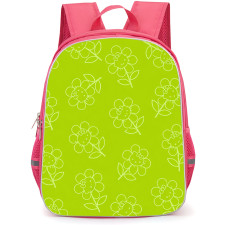 SkinnyDip Hello Kitty Backpack School Bag StudentPack - Hello Kitty x Skinnydip Lime Green Daisy Outline Poster
