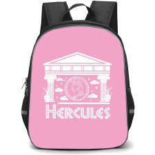 SkinnyDip Hercules Backpack School Bag StudentPack - Hercules x Skinnydip Temple Greek Mythology Pink Poster