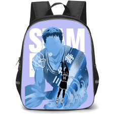 Slam Dunk Hisashi Mitsui Backpack StudentPack - Slam Dunk Hisashi Mitsui Minimalist Art Poster