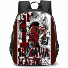Slam Dunk Rukawa Kaede Backpack StudentPack - Slam Dunk Rukawa Kaede Running Sketch Art Poster