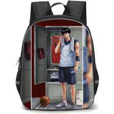 Slam Dunk Rukawa Kaede Backpack StudentPack - Slam Dunk Rukawa Kaede Standing In Rest Room Poster