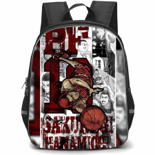 Slam Dunk Sakuragi Hanamichi Backpack StudentPack - Slam Dunk Sakuragi Hanamichi BasketBall Champion Player