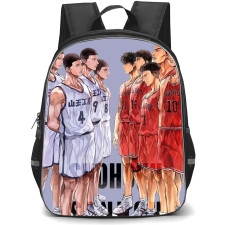 Slam Dunk Backpack StudentPack - Slam Dunk Sannoh Vs Shohoku Game Poster