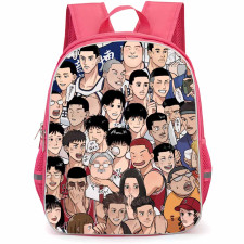 Slam Dunk Backpack StudentPack - Slam Dunk Shohoku Players Avatar Collage Poster