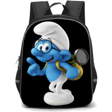 The Smurfs Brainy Smurf Backpack StudentPack - Brainy Side Portrait Backpack