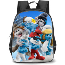 The Smurfs Backpack StudentPack - Characters Vacationing in Paris Portrait