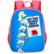 The Smurfs Backpack StudentPack - SMURFS Get This Search Party Started Poster