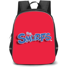 The Smurfs Backpack StudentPack - The Smurfs Title Sticker Art