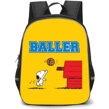 Snoopy School Backpack StudentPack - Baller