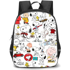Snoopy School Backpack StudentPack - Characters Collage