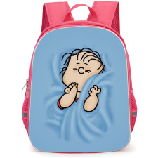 Snoopy Linus School Backpack StudentPack - Linus Baby Crying