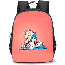 Snoopy School Backpack StudentPack - Linus And Snoopy Sleeping