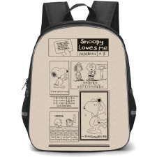 Snoopy School Backpack StudentPack - Loves Me Comic Art