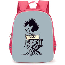 Snoopy Lucy School Backpack StudentPack - Lucy Sitting In A Chair