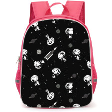 Snoopy School Backpack StudentPack - Spaceship Pattern
