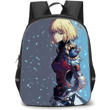 Solo Leveling Cha Hae In Backpack StudentPack - Cha Hae In Side Portrait Gray Background