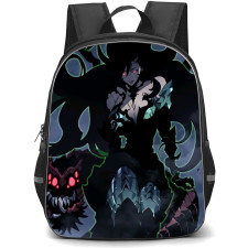 Solo Leveling Querehsha Backpack StudentPack - Querehsha Portrait Blue Background