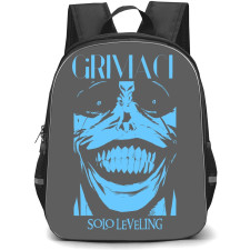 Solo Leveling Backpack StudentPack - Statue Of God Grimaci