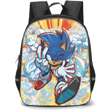 Sonic The Hedgehog School Backpack StudentPack - Characters Comic Art