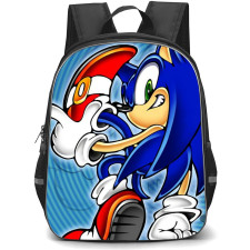Sonic The Hedgehog School Backpack StudentPack - Sonic The Hedgehog Pattern Art Background