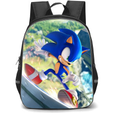Sonic The Hedgehog School Backpack StudentPack - Sonic The Hedgehog Running Illustration
