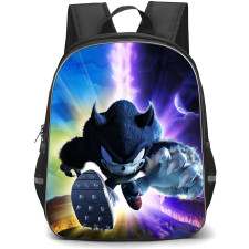 Sonic The Hedgehog Sonic The Werehog School Backpack StudentPack - Sonic The Werehog Running Illustration