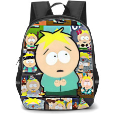 South Park Butters Stotch School Backpack StudentPack - Butters Stotch Collage