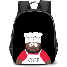 South Park Chef School Backpack StudentPack - Chef Portrait Black Background