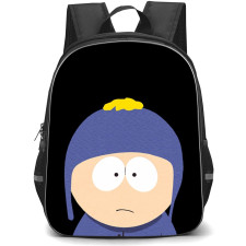 South Park Craig Tucker School Backpack StudentPack - Craig Tucker Portrait Black Background