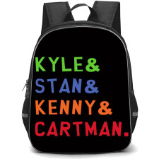 South Park School Backpack StudentPack - Kyle & Stan & Kenny & Cartman