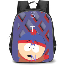 South Park Stan Marsh School Backpack StudentPack - Stan Marsh Portrait Purple Background
