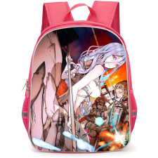 So I Am A Spider So What Shiraori Backpack StudentPack - Shiraori Looking Back Anime Art Poster